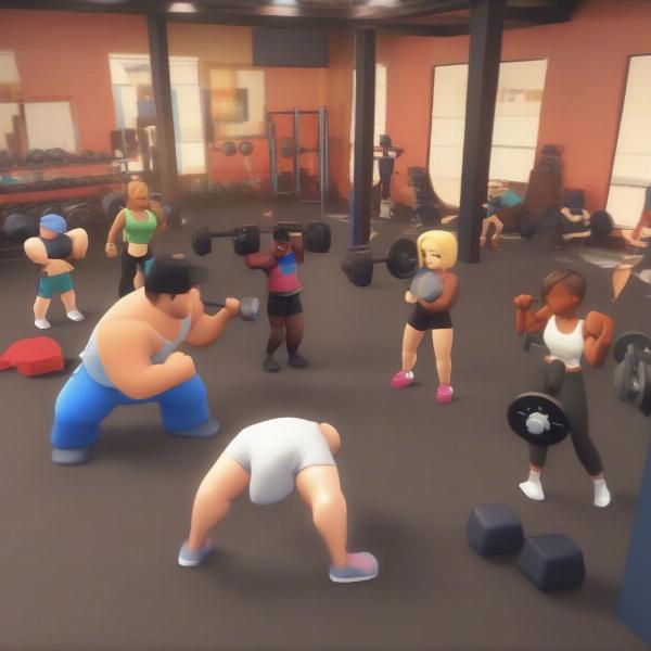 Untitled Gym Game Community Thriving