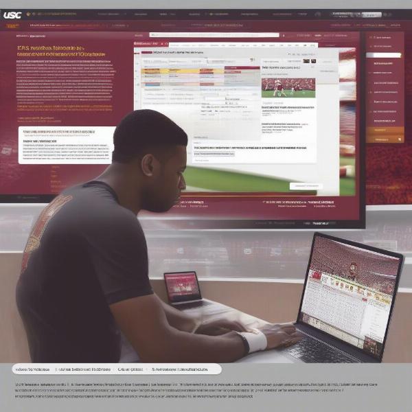 USC Football Game TV Broadcast Information