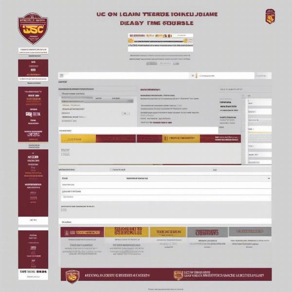 USC Game Broadcast Schedule on Official Website