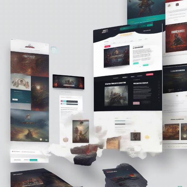 User-Friendly Gaming Website Design