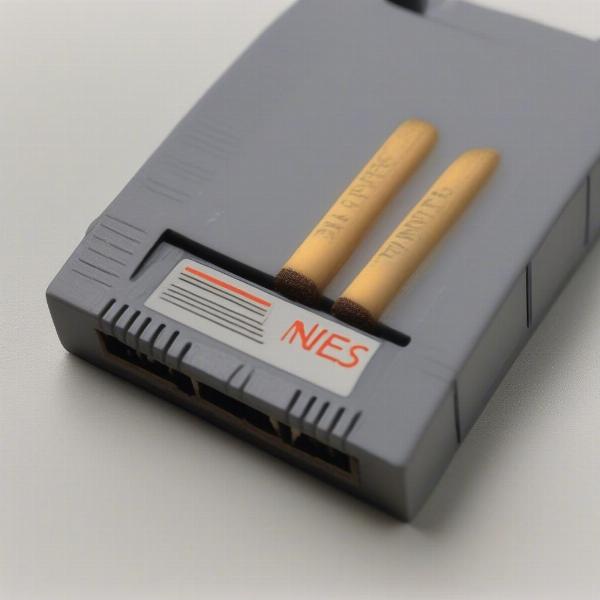 Using a Pencil Eraser to Clean NES Game Contacts