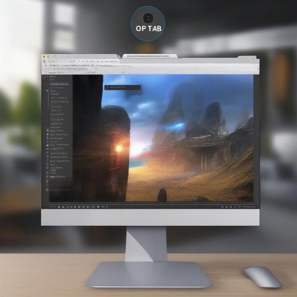 Using Alt+Tab keyboard shortcut to restore a minimized game window.