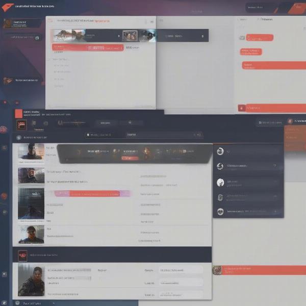 Valorant Chat Interface Screenshot