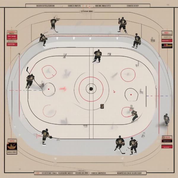 Vegas Golden Knights Power Play Analysis Diagram