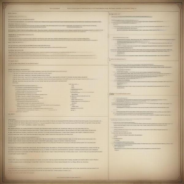 Example of a Video Game Script