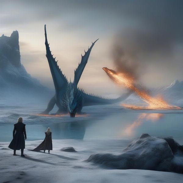 Viserion's Death in Game of Thrones: Beyond the Wall