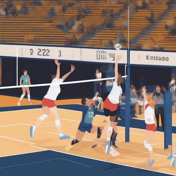 Volleyball Rally Point Scoring System