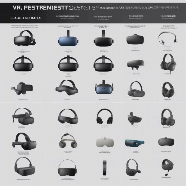 VR Headset Price Comparison Chart