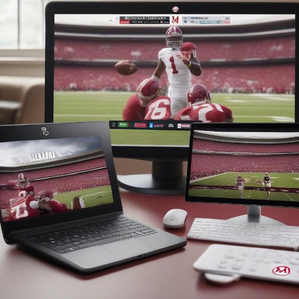 Streaming Alabama Game Live on Multiple Devices