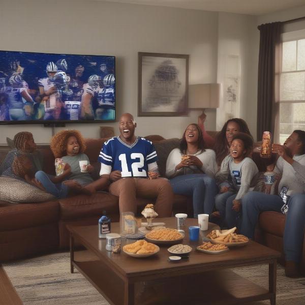 Watching the Cowboys Game at Home via Streaming and TV