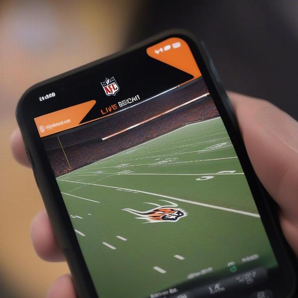 Watching Bengals on Mobile with NFL+