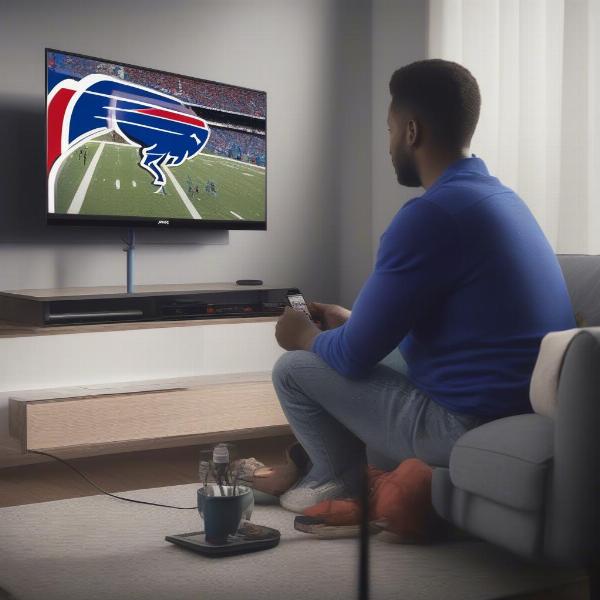 Streaming Buffalo Bills Game on a Device