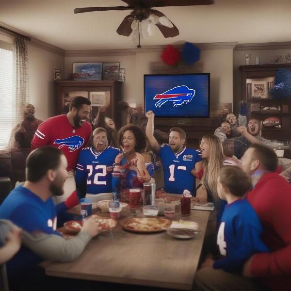 Watching the Buffalo Bills Game on TV