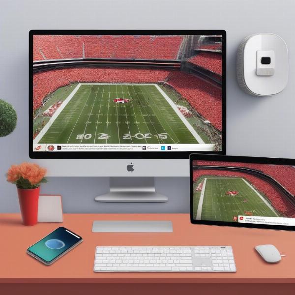 Watching Chiefs Game on Different Devices