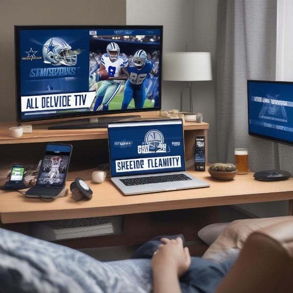 Streaming Dallas Cowboys Game on Multiple Devices