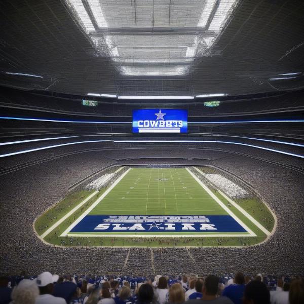 Watching Dallas Cowboys Game Live at the Stadium