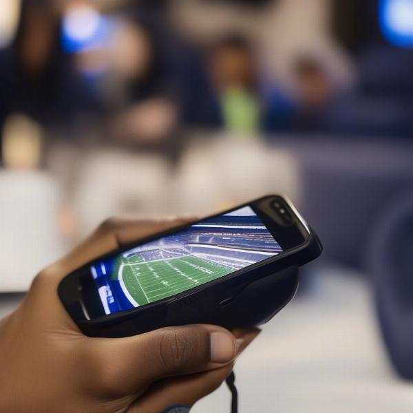 Streaming Dallas Cowboys Game on Mobile Phone