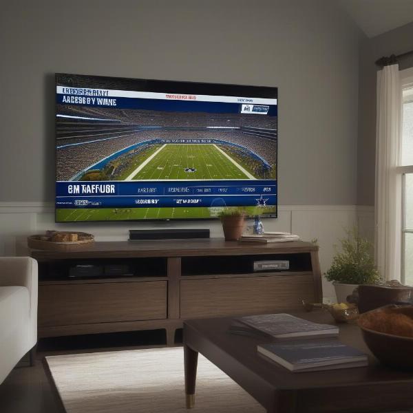 Watching Dallas Cowboys Game on Peacock TV