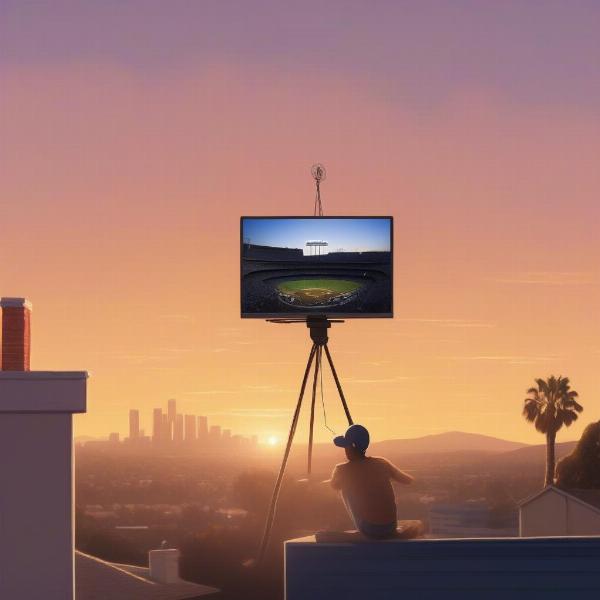 Watching Dodgers Games for Free with an OTA Antenna