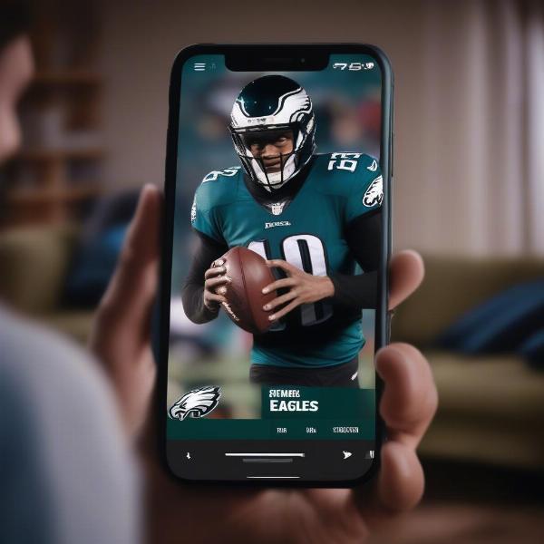Watching Eagles Game Free on Mobile Device