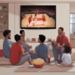 Watching Hawks Game on Cable
