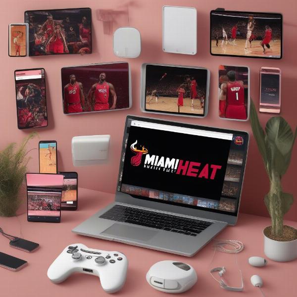 Watching Miami Heat Game on Multiple Devices