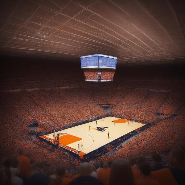Watching Illini Game Live at State Farm Center