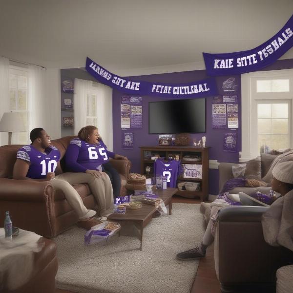 Watching a Kansas State Game on TV