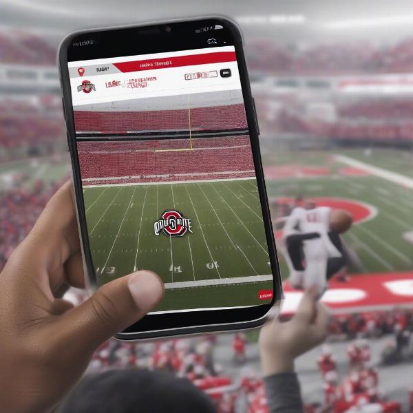 Watching Ohio State Game on Mobile