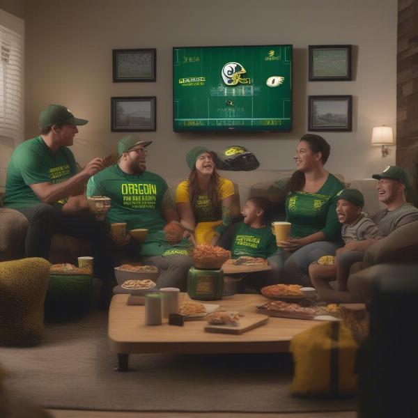 Watching Oregon Game on TV