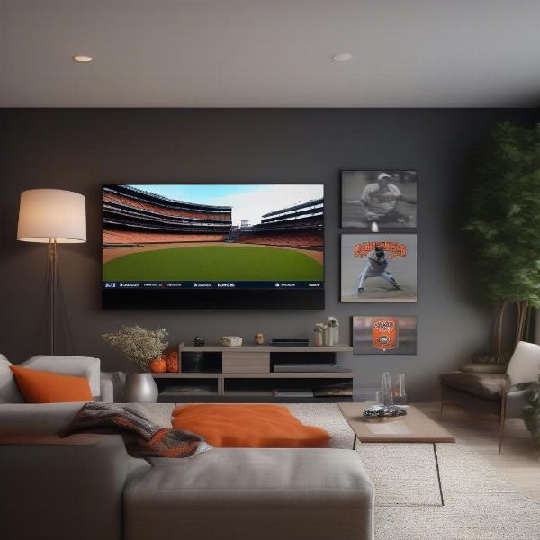 Watching Baltimore Orioles games on TV