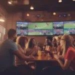 Watching OU Games at a Sports Bar with Friends