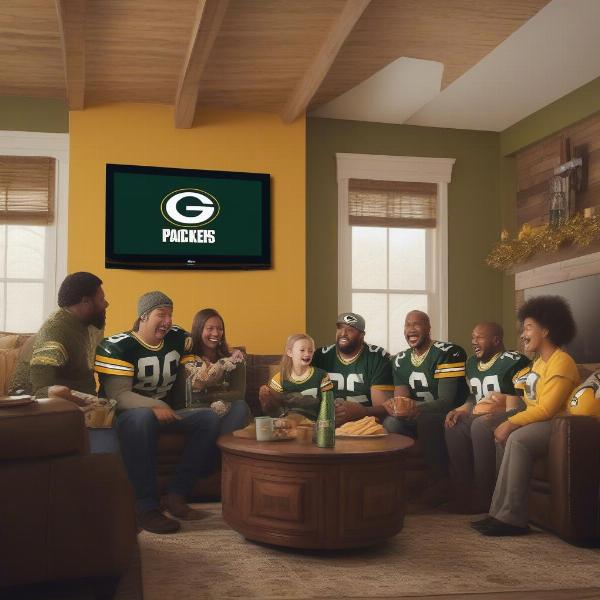 Watching Green Bay Packers Game on TV