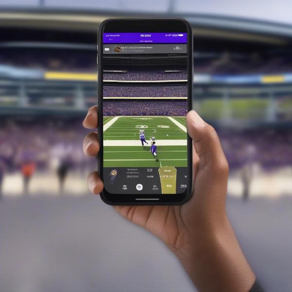 Watching Ravens Games on Mobile Phone