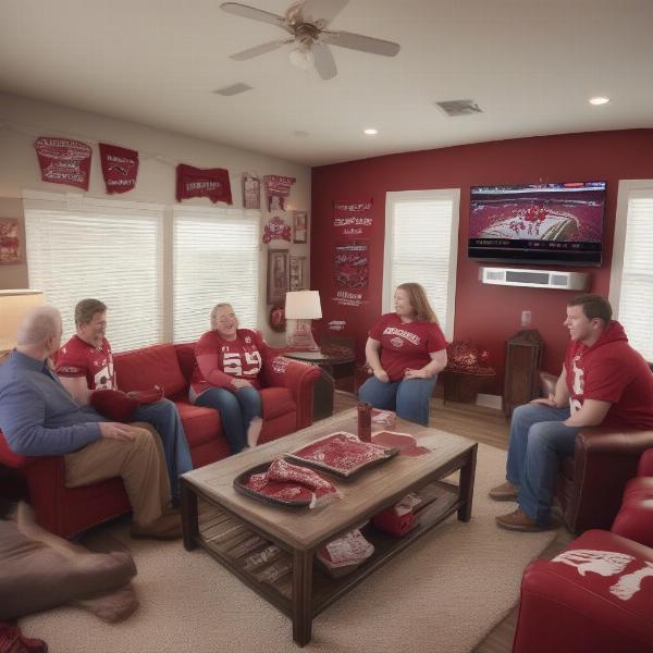 Watching Arkansas Razorbacks Game on TV