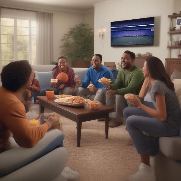Watching SEC Championship on TV