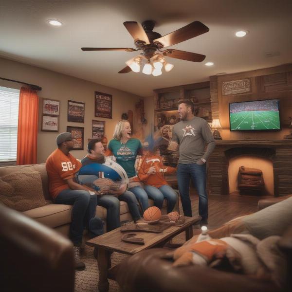Watching Texas Football on TV