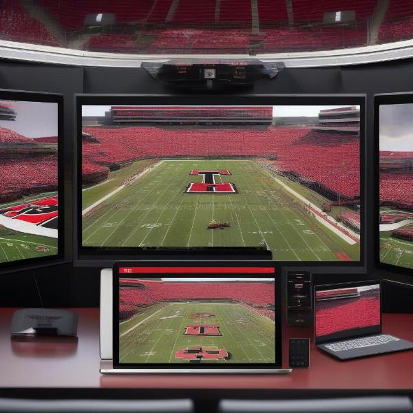 Watching Texas Tech Games on Various Devices