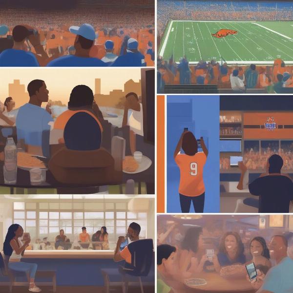 Watching the UF Game