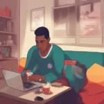Watching UK Football on a Laptop on Saturday