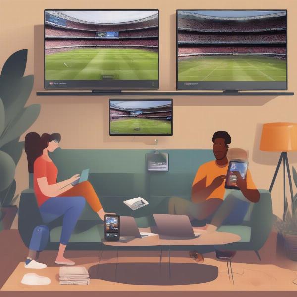 Live Streaming UK Sports on Multiple Devices