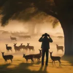 Watching Wild Game at Dawn