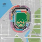 White Sox Guaranteed Rate Field Parking Lots Map