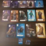 Character Cards from Who Goes There? Board Game