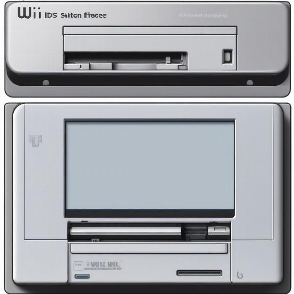 Wii vs. DS Hardware Comparison Showing Incompatibility