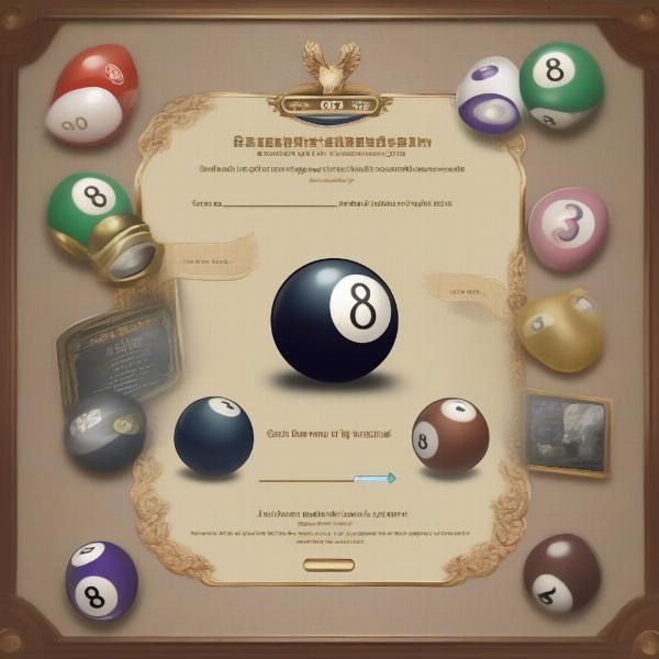 Winning an 8 Ball Game in Game Pigeon