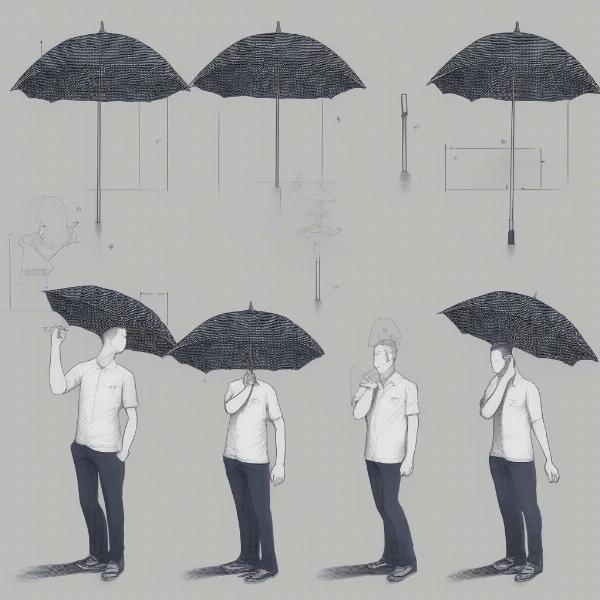 Winning Strategies for the Umbrella Game