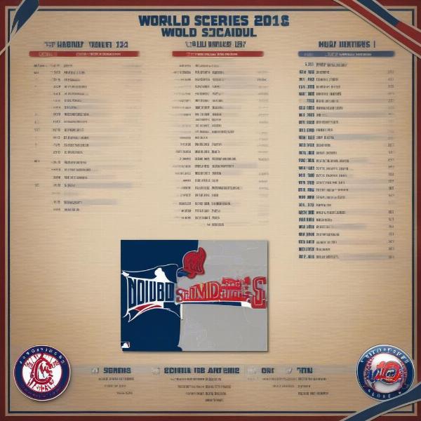 World Series Schedule on MLB Website