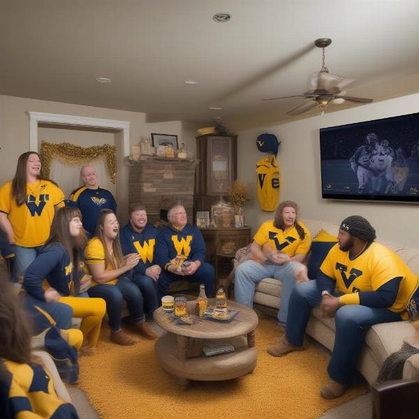 WVU Watch Party at Home