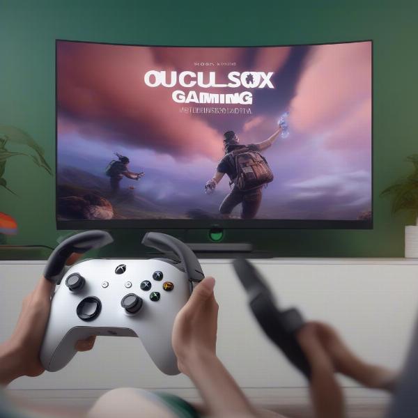 Streaming Xbox Games on Oculus Quest 2 via Cloud Gaming